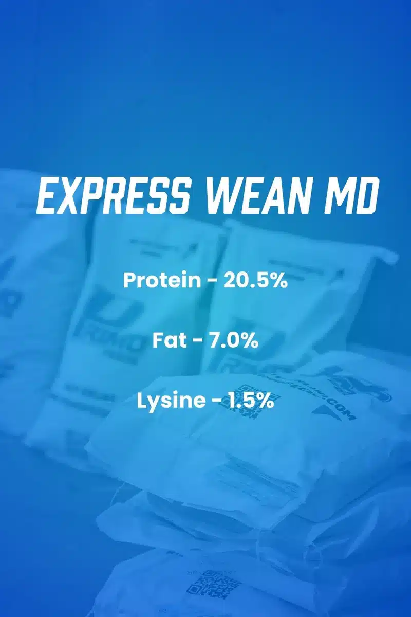 express wean md product infographic
