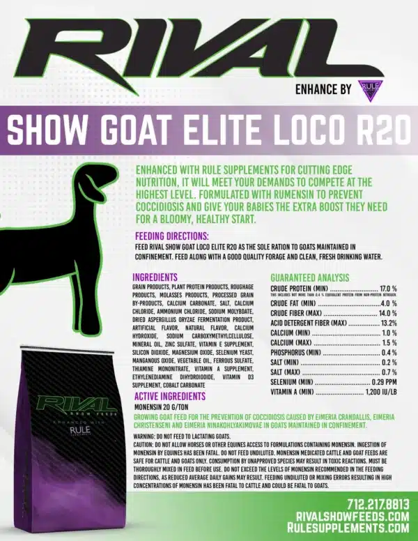 showgoat elite loco r20